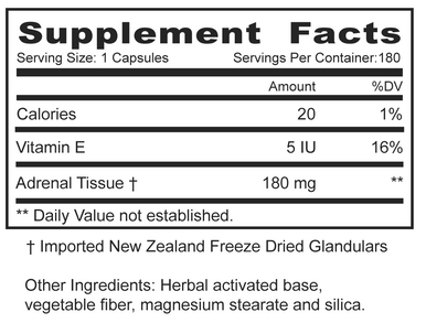 MBi Nutraceuticals Adrenal 60 caps