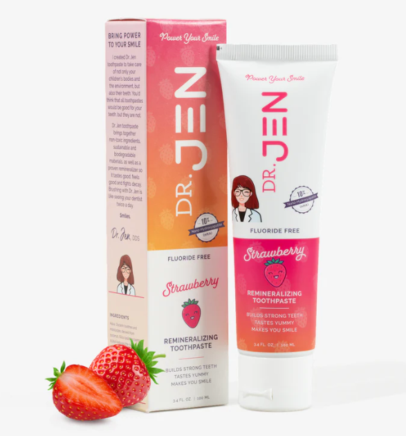 Dr. Jens Kid's Toothpaste - Strawberry
