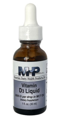 MHP Vitamin D3 Liquid in MCT Oil