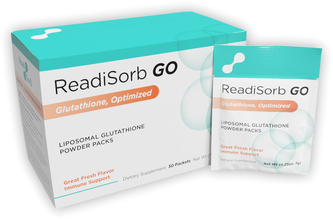 ReadiSorb Liposomal Glutathione Go Powder MHP Wellness ReadiSorb Liposomal Glutathione Go Powder MHP Wellness
