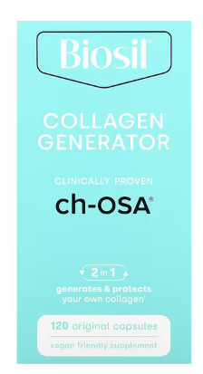 Natural Factors BioSil Hair Skin Nails Vegan Capsules (120)