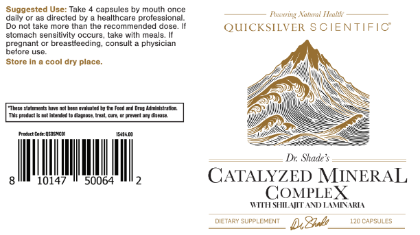 Quicksilver Catalyzed Mineral Complex (120 caps)