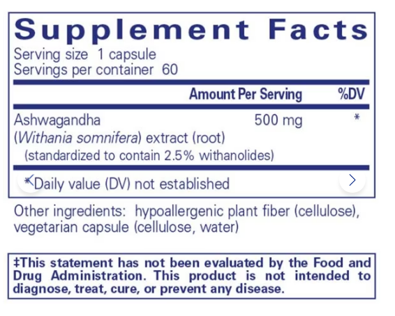 Ashwagandha (60 CAPS)