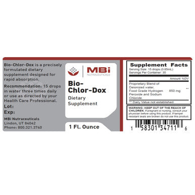 MBi Nutraceuticals Bio Chlor 1 oz