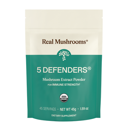 5 Defenders Organic Mushroom Bulk Powder