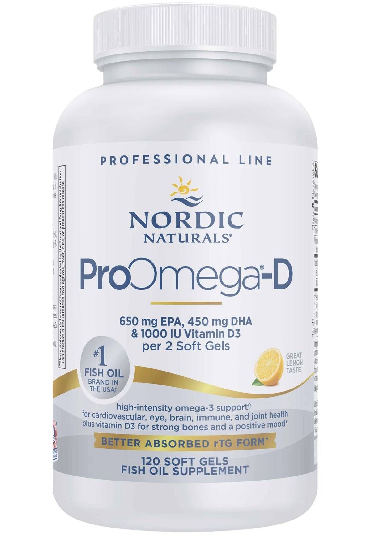 ProOmega-D (Lemon) 120 caps