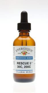Energique RESCUE 5 30C 200C Flower Essence 2 oz