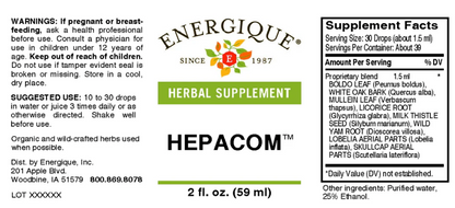 Energique HEPACOM  2 oz Herbal