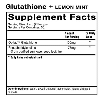 Glutathione + Lemon Mint (COLD SHIP)
