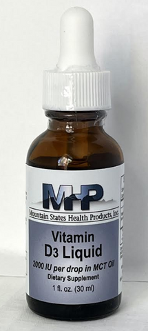 MHP Vitamin D3 Liquid in MCT Oil