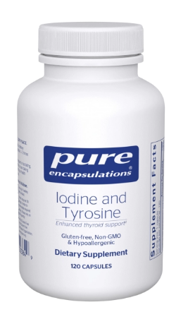 Iodine & Tyrosine (120 Capsules)
