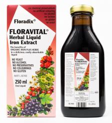 Floravital Iron and Herbs (Yeast Free) 8.5oz