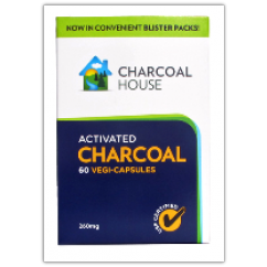 Activated Charcoal Blister Pack 60 Capsules