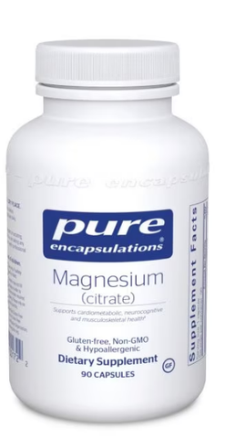 Magnesium Citrate (90 Capsules)
