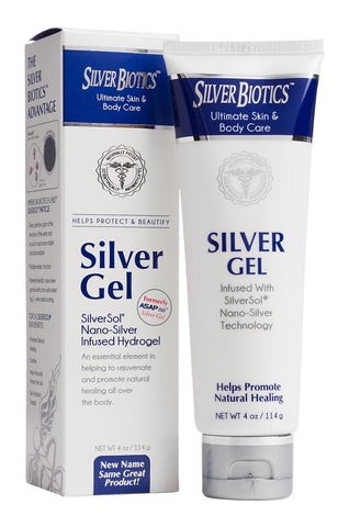 Silver Biotics Silver Gel 4oz (20ppm)