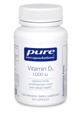 Vitamin D3 1,000 iu (60 Capsules)
